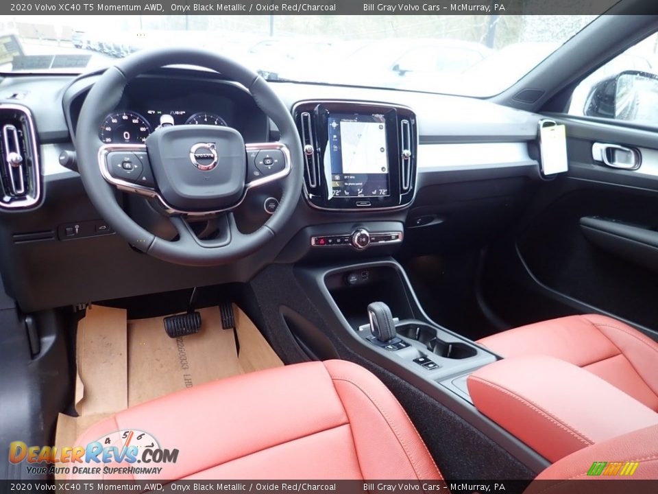 Oxide Red/Charcoal Interior - 2020 Volvo XC40 T5 Momentum AWD Photo #9