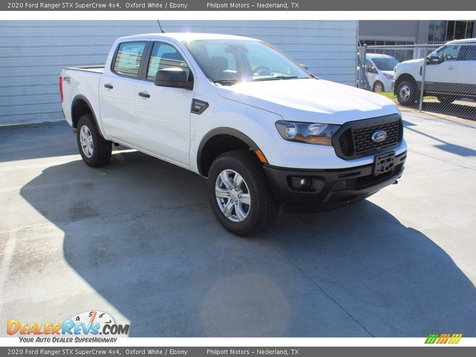 2020 Ford Ranger STX SuperCrew 4x4 Oxford White / Ebony Photo #2