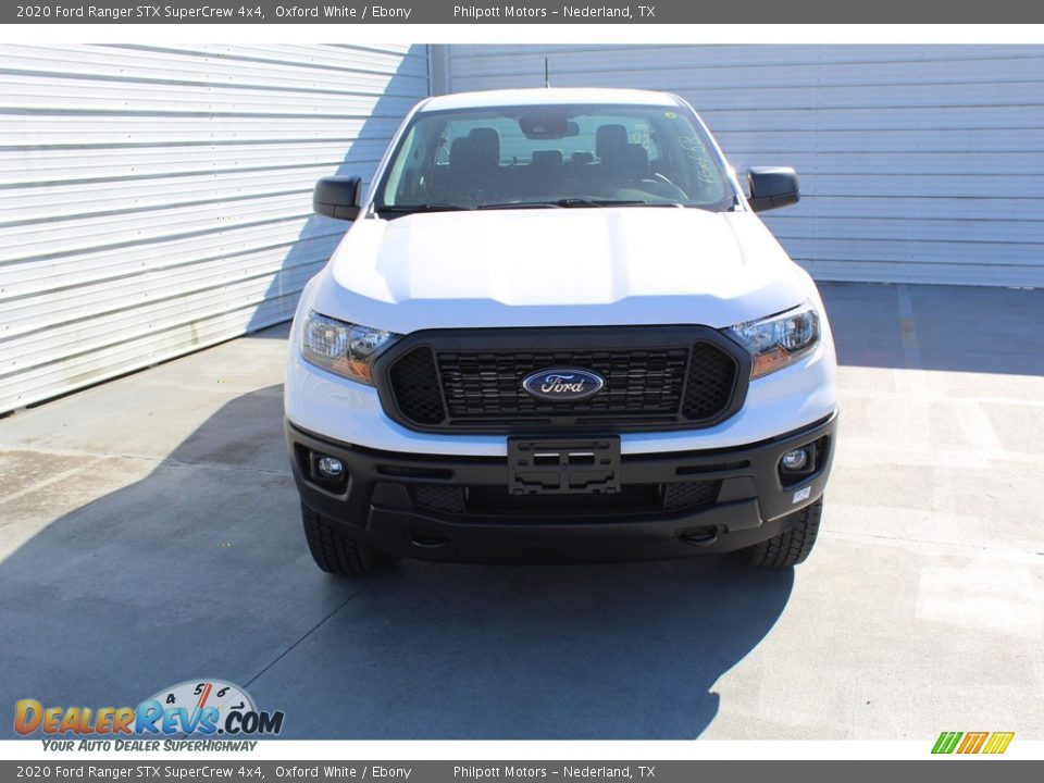 2020 Ford Ranger STX SuperCrew 4x4 Oxford White / Ebony Photo #3