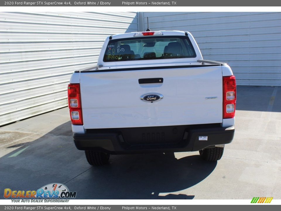 2020 Ford Ranger STX SuperCrew 4x4 Oxford White / Ebony Photo #7