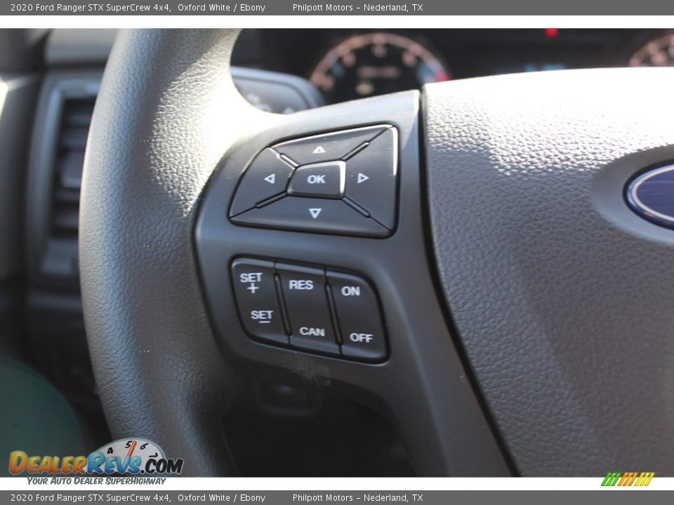 2020 Ford Ranger STX SuperCrew 4x4 Oxford White / Ebony Photo #11