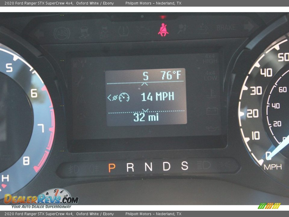 2020 Ford Ranger STX SuperCrew 4x4 Oxford White / Ebony Photo #14