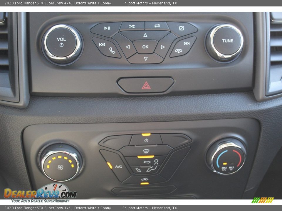 2020 Ford Ranger STX SuperCrew 4x4 Oxford White / Ebony Photo #16