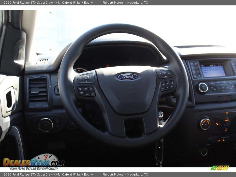 2020 Ford Ranger STX SuperCrew 4x4 Oxford White / Ebony Photo #21