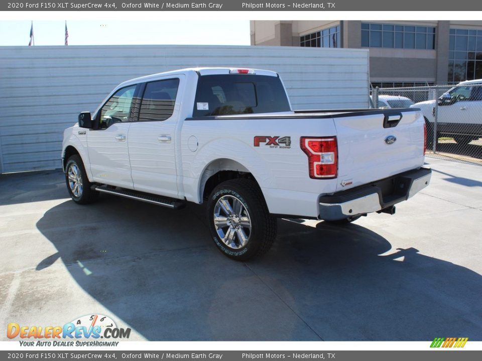 2020 Ford F150 XLT SuperCrew 4x4 Oxford White / Medium Earth Gray Photo #5