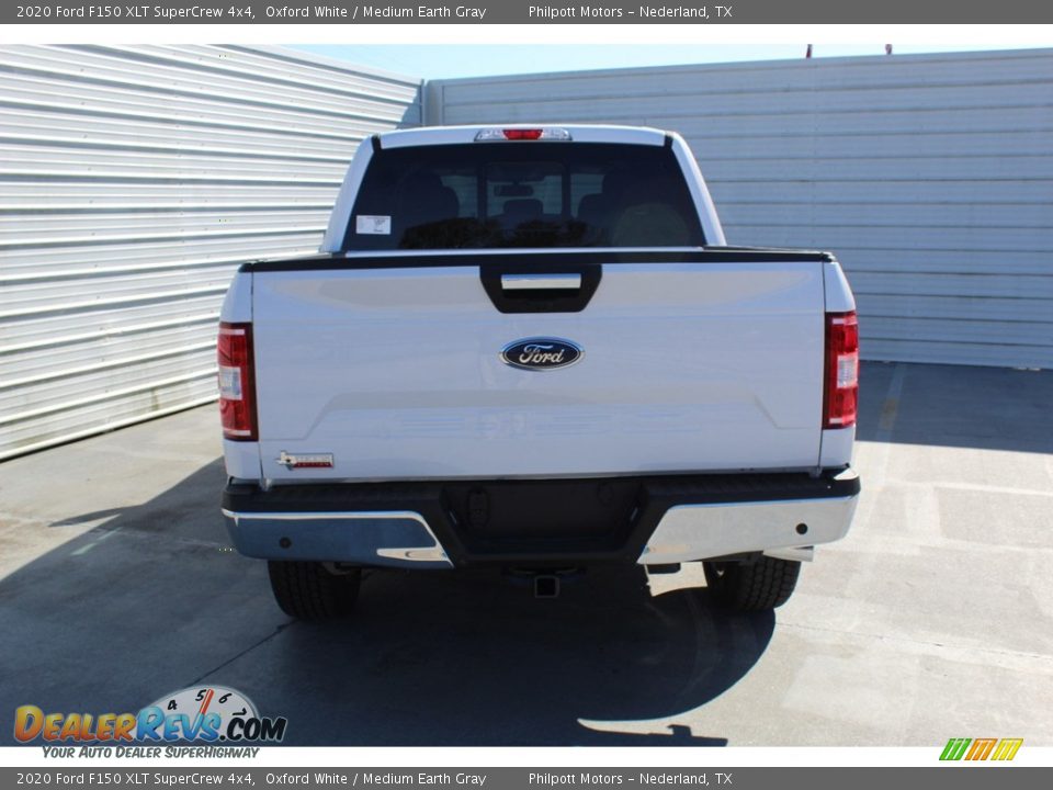 2020 Ford F150 XLT SuperCrew 4x4 Oxford White / Medium Earth Gray Photo #6