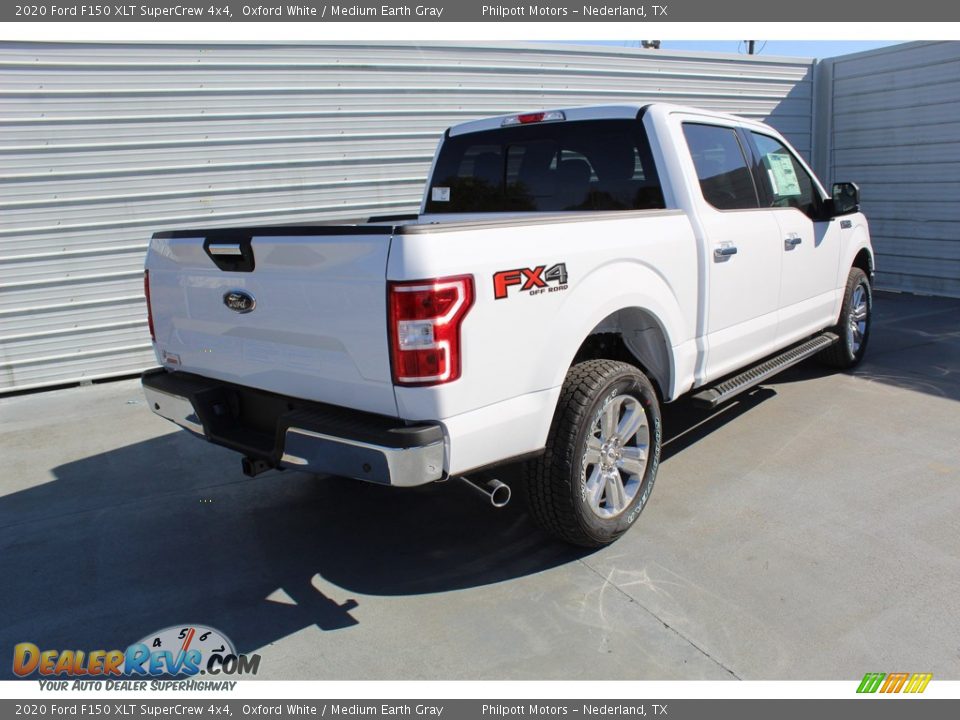 2020 Ford F150 XLT SuperCrew 4x4 Oxford White / Medium Earth Gray Photo #7