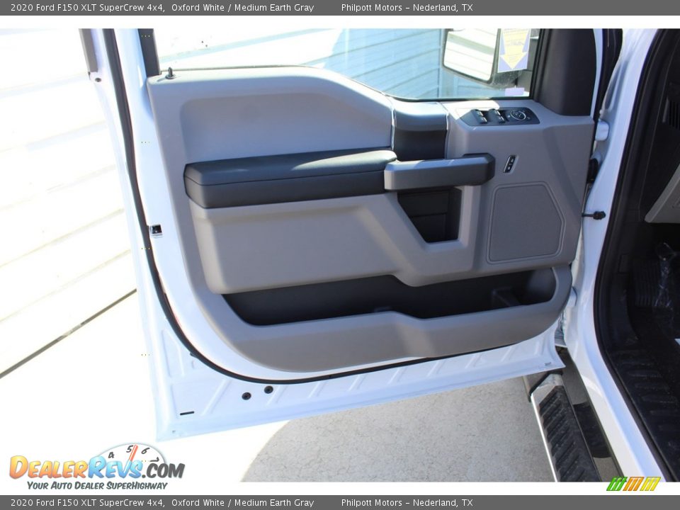 2020 Ford F150 XLT SuperCrew 4x4 Oxford White / Medium Earth Gray Photo #8