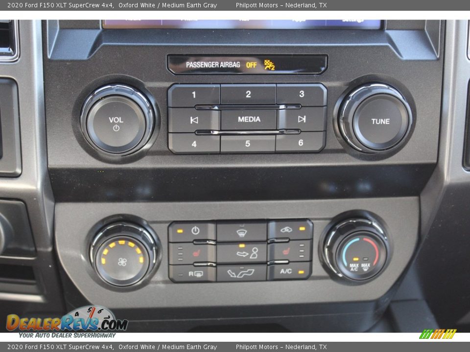 2020 Ford F150 XLT SuperCrew 4x4 Oxford White / Medium Earth Gray Photo #15
