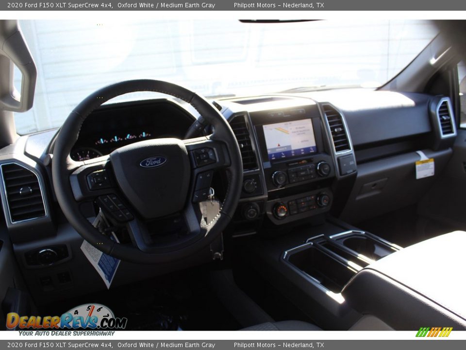 2020 Ford F150 XLT SuperCrew 4x4 Oxford White / Medium Earth Gray Photo #18