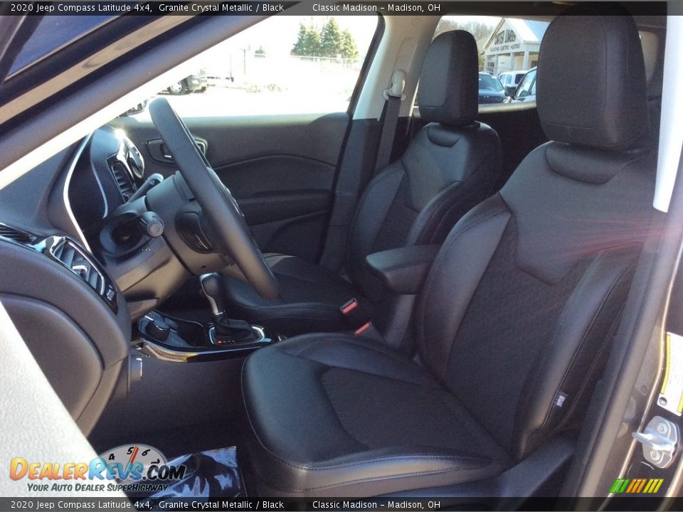 2020 Jeep Compass Latitude 4x4 Granite Crystal Metallic / Black Photo #2