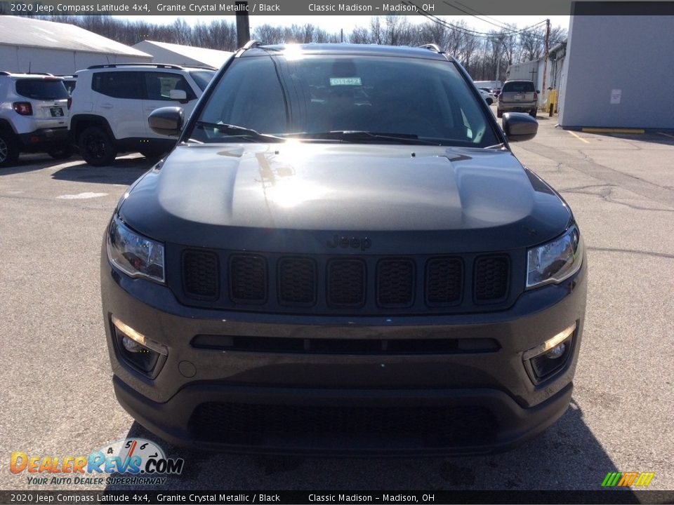 2020 Jeep Compass Latitude 4x4 Granite Crystal Metallic / Black Photo #4