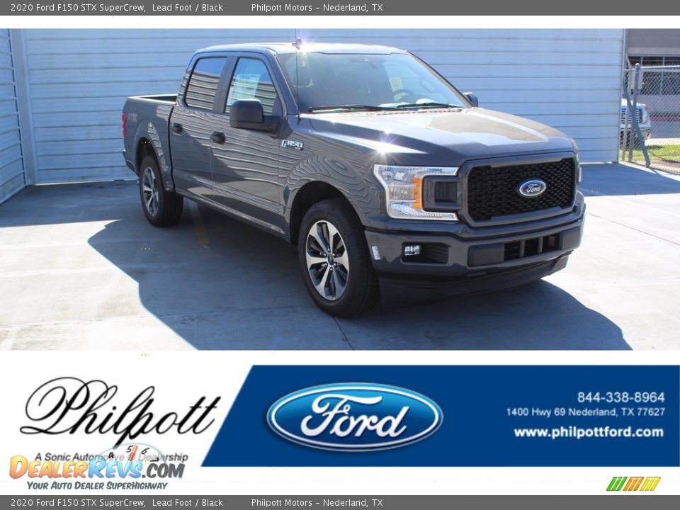 2020 Ford F150 STX SuperCrew Lead Foot / Black Photo #1