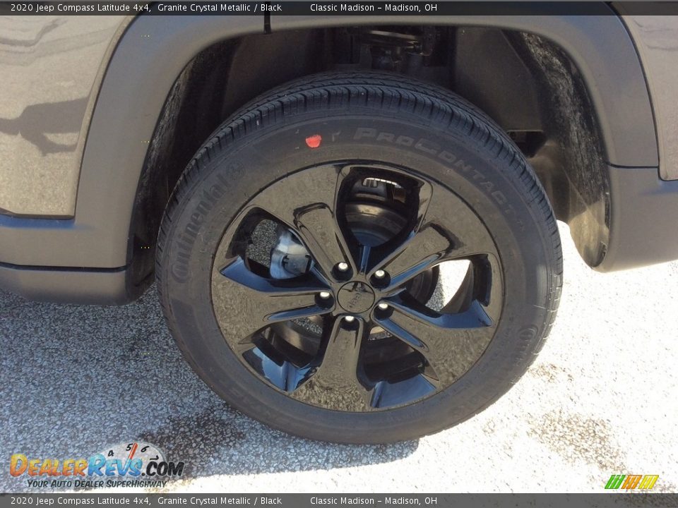 2020 Jeep Compass Latitude 4x4 Granite Crystal Metallic / Black Photo #9
