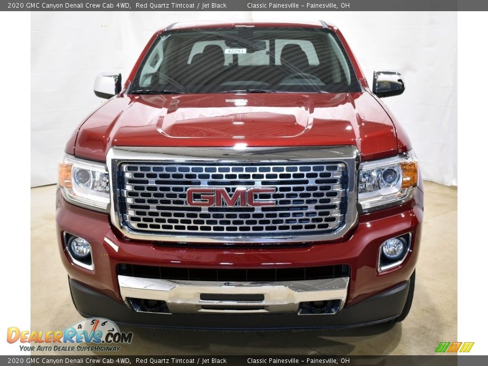 2020 GMC Canyon Denali Crew Cab 4WD Red Quartz Tintcoat / Jet Black Photo #9