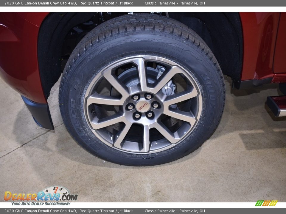 2020 GMC Canyon Denali Crew Cab 4WD Red Quartz Tintcoat / Jet Black Photo #10