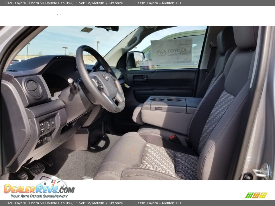 2020 Toyota Tundra SR Double Cab 4x4 Silver Sky Metallic / Graphite Photo #2