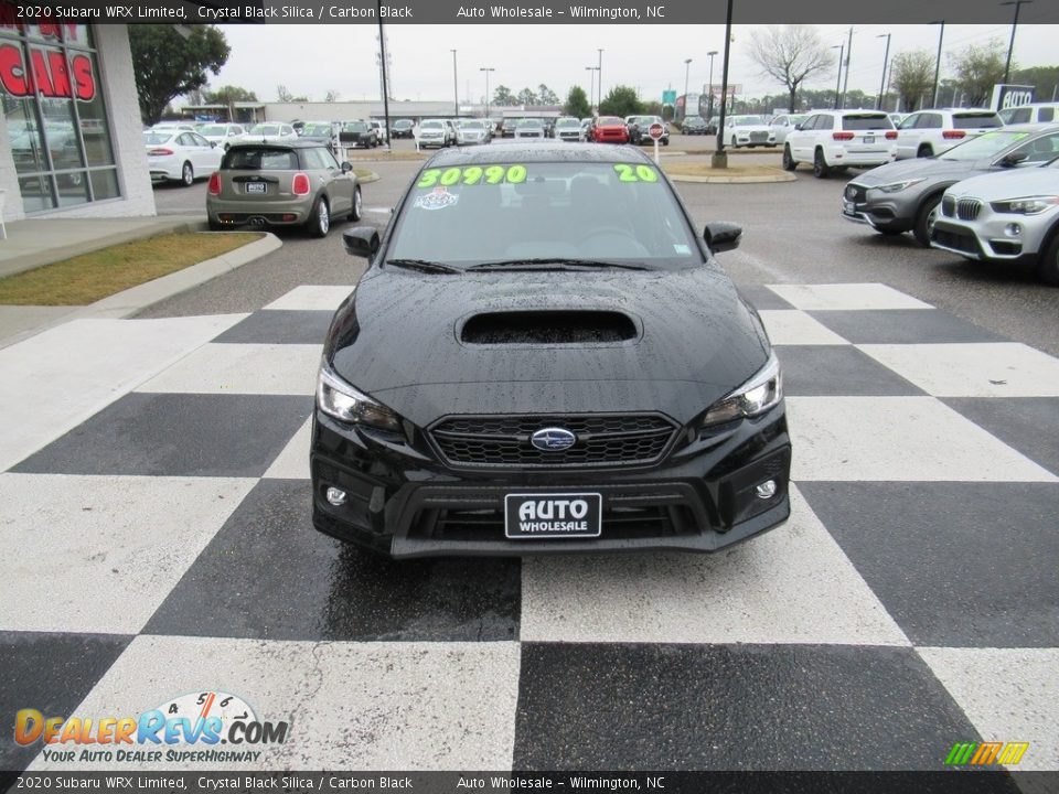 2020 Subaru WRX Limited Crystal Black Silica / Carbon Black Photo #2