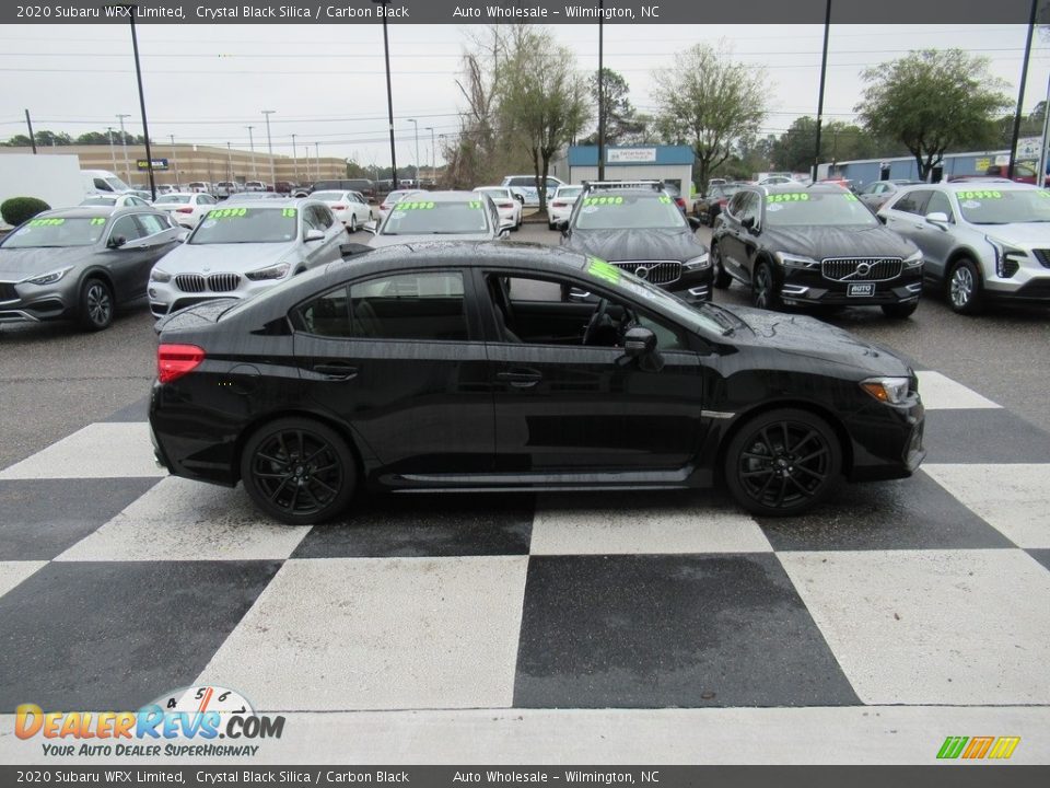 2020 Subaru WRX Limited Crystal Black Silica / Carbon Black Photo #3