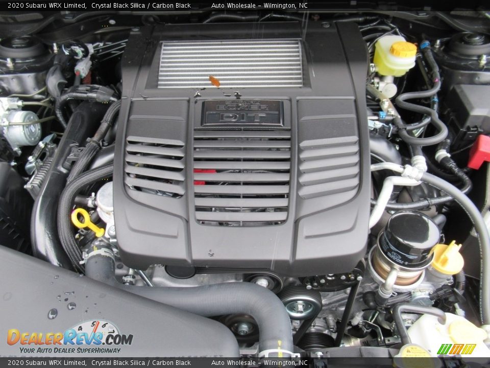 2020 Subaru WRX Limited Crystal Black Silica / Carbon Black Photo #6
