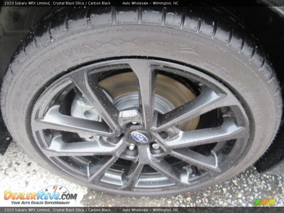 2020 Subaru WRX Limited Crystal Black Silica / Carbon Black Photo #7