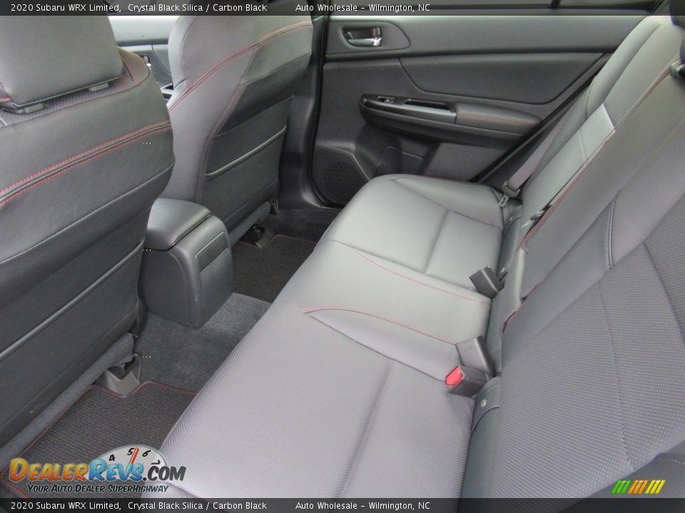 2020 Subaru WRX Limited Crystal Black Silica / Carbon Black Photo #12