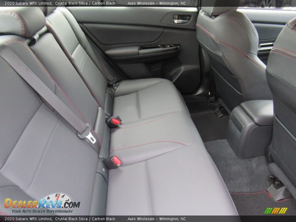 2020 Subaru WRX Limited Crystal Black Silica / Carbon Black Photo #14