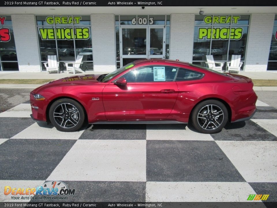 2019 Ford Mustang GT Fastback Ruby Red / Ceramic Photo #1