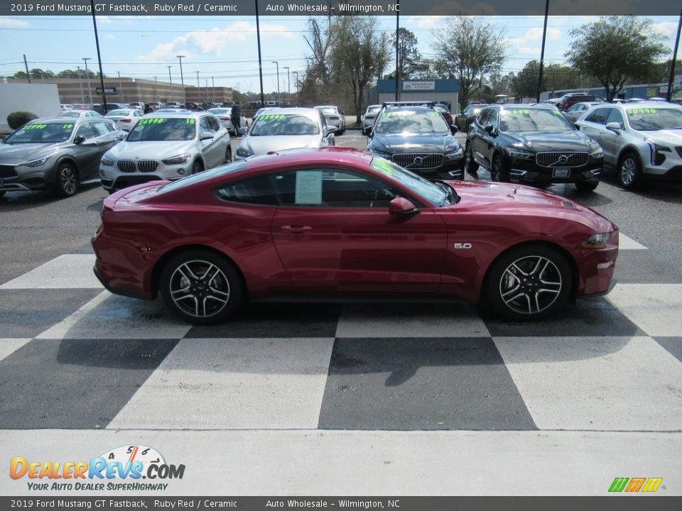 2019 Ford Mustang GT Fastback Ruby Red / Ceramic Photo #3