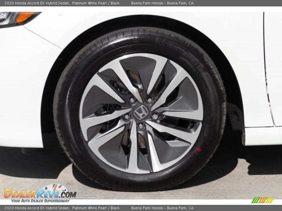 2020 Honda Accord EX Hybrid Sedan Platinum White Pearl / Black Photo #13