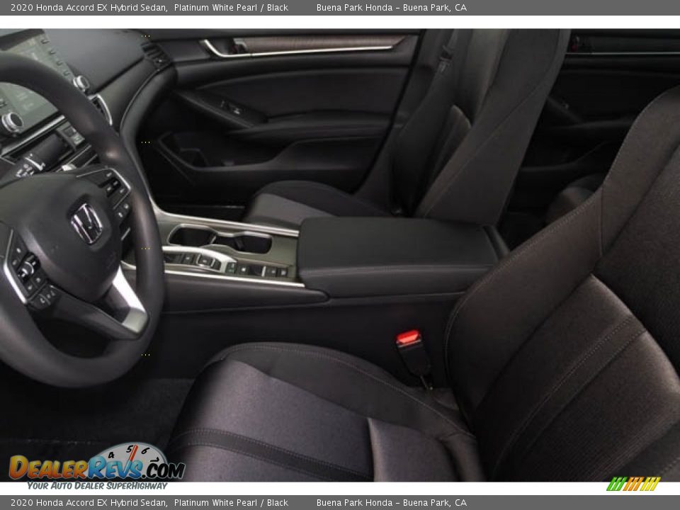 2020 Honda Accord EX Hybrid Sedan Platinum White Pearl / Black Photo #16