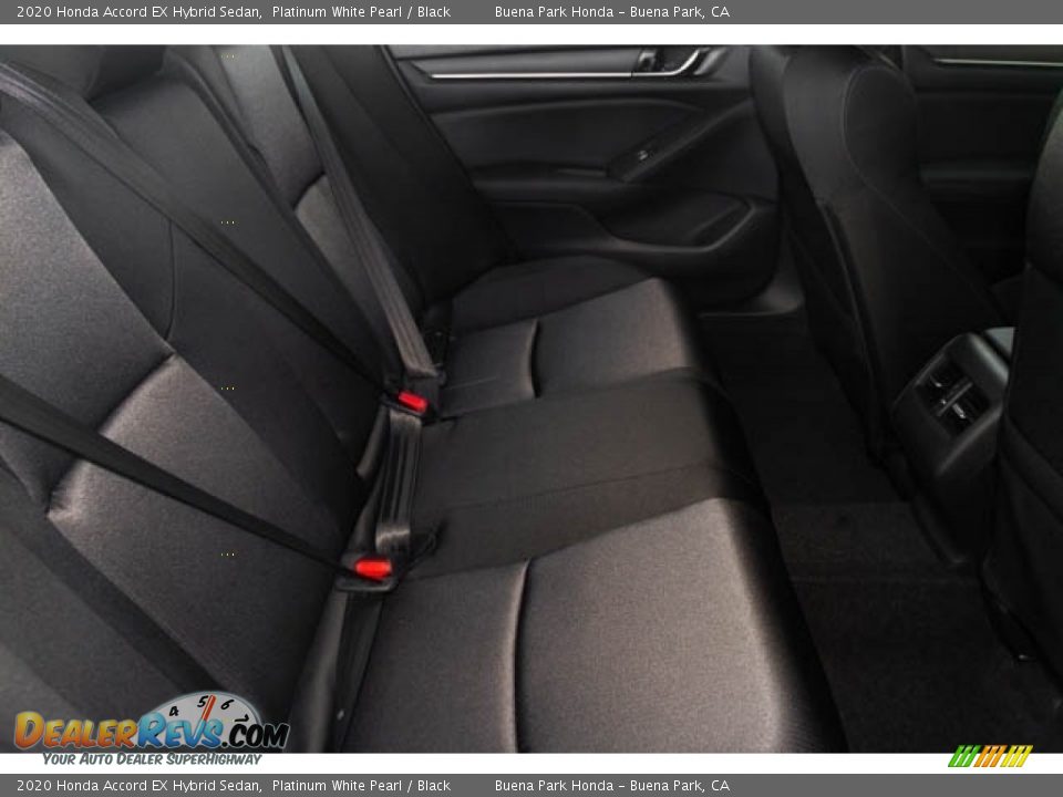 2020 Honda Accord EX Hybrid Sedan Platinum White Pearl / Black Photo #29