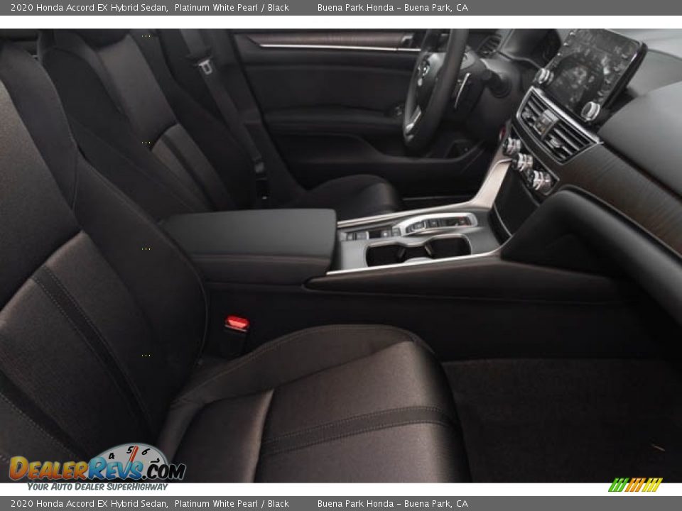 2020 Honda Accord EX Hybrid Sedan Platinum White Pearl / Black Photo #31