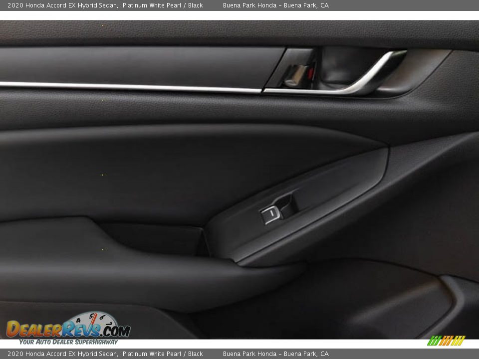 2020 Honda Accord EX Hybrid Sedan Platinum White Pearl / Black Photo #36