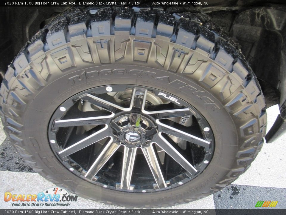2020 Ram 1500 Big Horn Crew Cab 4x4 Diamond Black Crystal Pearl / Black Photo #7