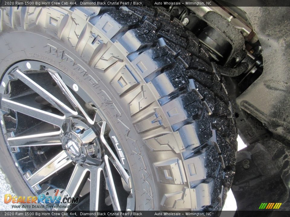 2020 Ram 1500 Big Horn Crew Cab 4x4 Diamond Black Crystal Pearl / Black Photo #8