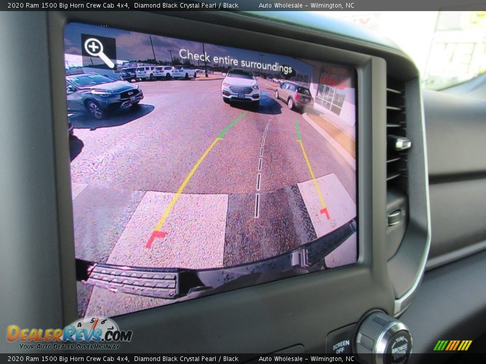 2020 Ram 1500 Big Horn Crew Cab 4x4 Diamond Black Crystal Pearl / Black Photo #18