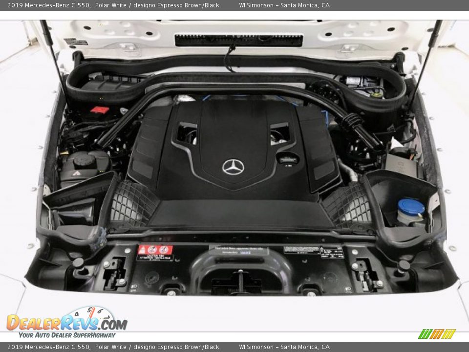 2019 Mercedes-Benz G 550 4.0 Liter biturbo DOHC 32-Valve VVT V8 Engine Photo #9