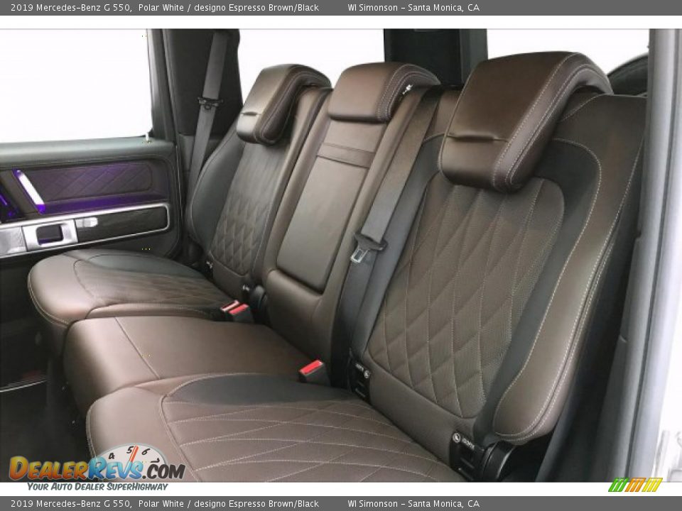 Rear Seat of 2019 Mercedes-Benz G 550 Photo #15