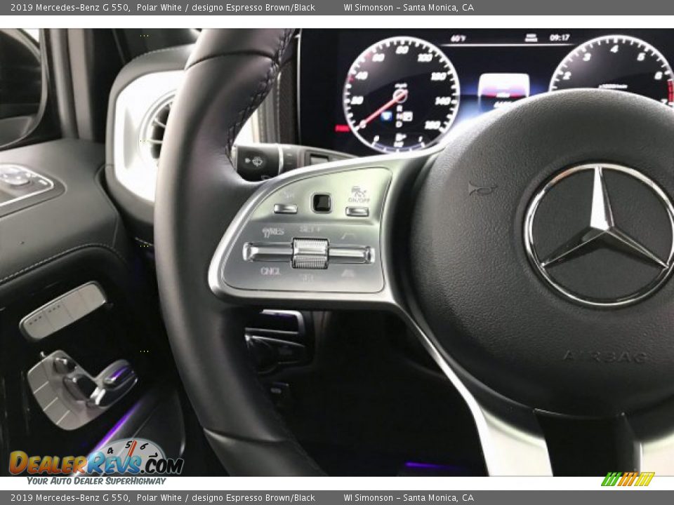 2019 Mercedes-Benz G 550 Steering Wheel Photo #18