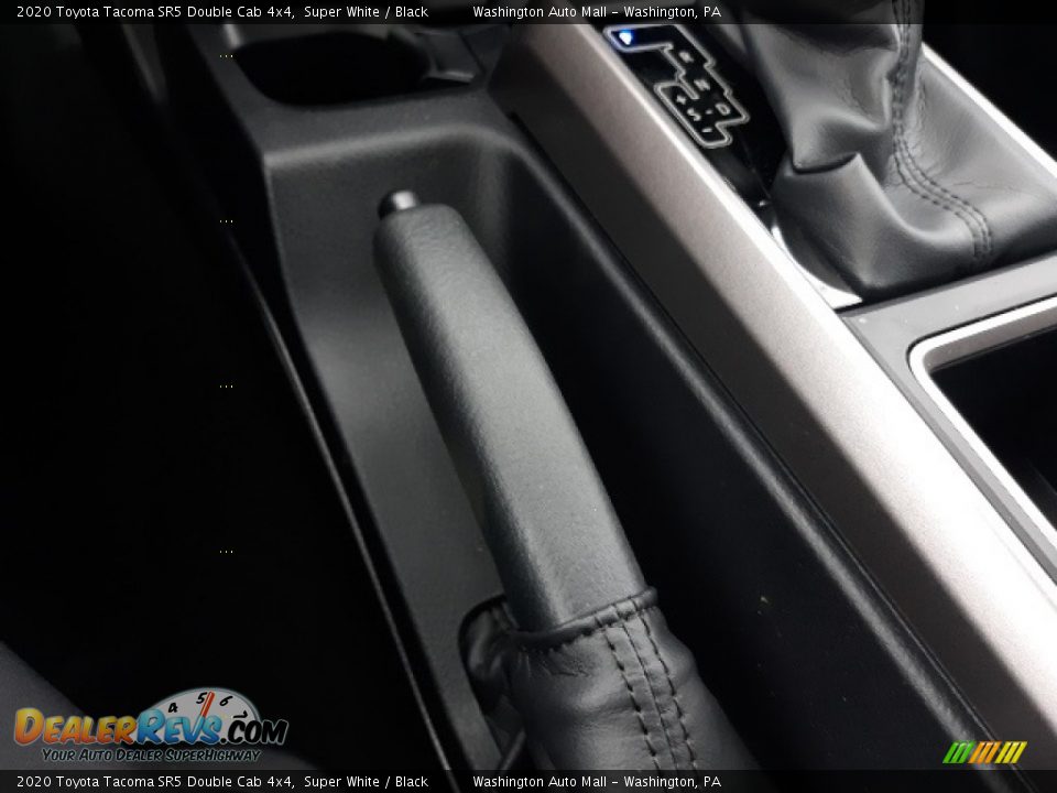 2020 Toyota Tacoma SR5 Double Cab 4x4 Super White / Black Photo #18
