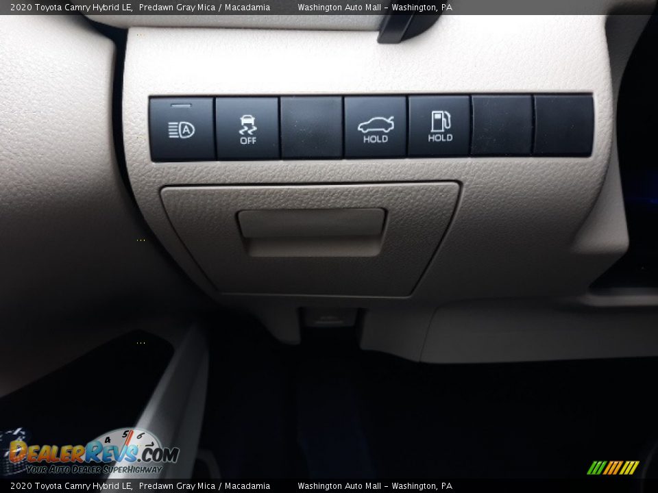 2020 Toyota Camry Hybrid LE Predawn Gray Mica / Macadamia Photo #9