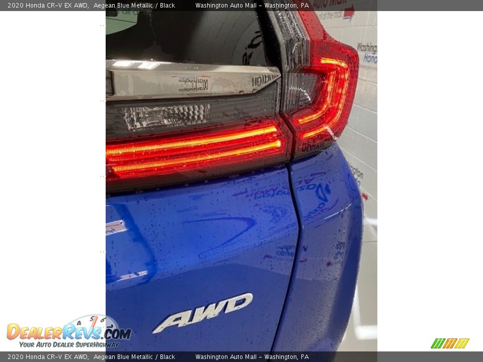 2020 Honda CR-V EX AWD Aegean Blue Metallic / Black Photo #22