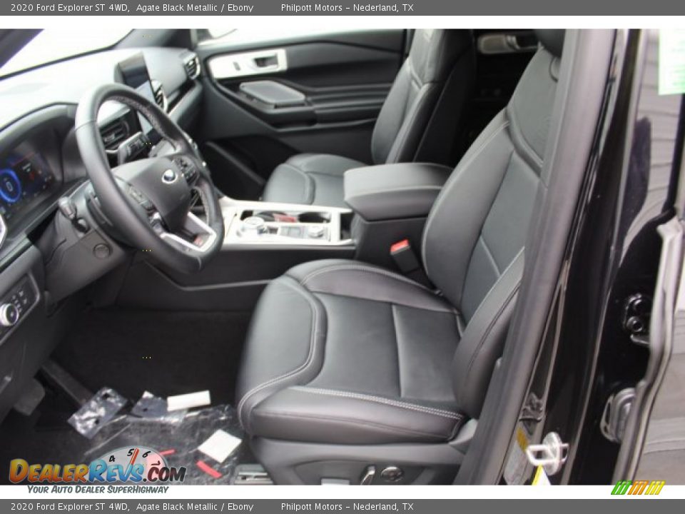 Front Seat of 2020 Ford Explorer ST 4WD Photo #10