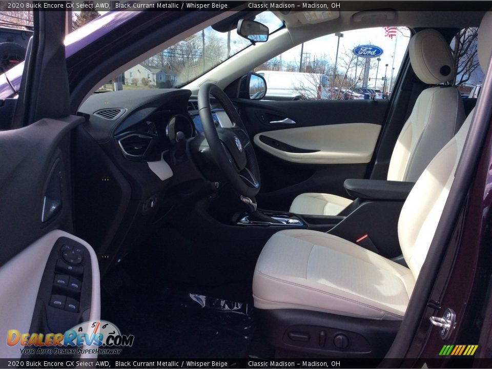 2020 Buick Encore GX Select AWD Black Currant Metallic / Whisper Beige Photo #11