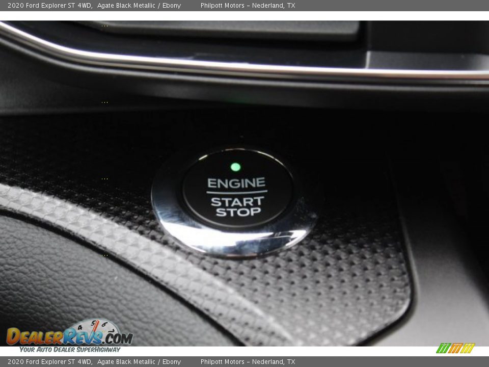 2020 Ford Explorer ST 4WD Agate Black Metallic / Ebony Photo #17