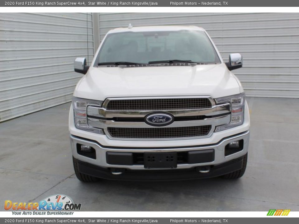 2020 Ford F150 King Ranch SuperCrew 4x4 Star White / King Ranch Kingsville/Java Photo #3