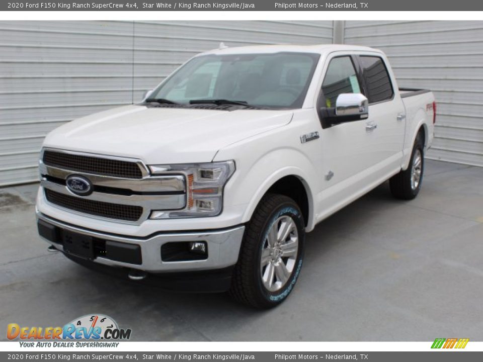 2020 Ford F150 King Ranch SuperCrew 4x4 Star White / King Ranch Kingsville/Java Photo #4