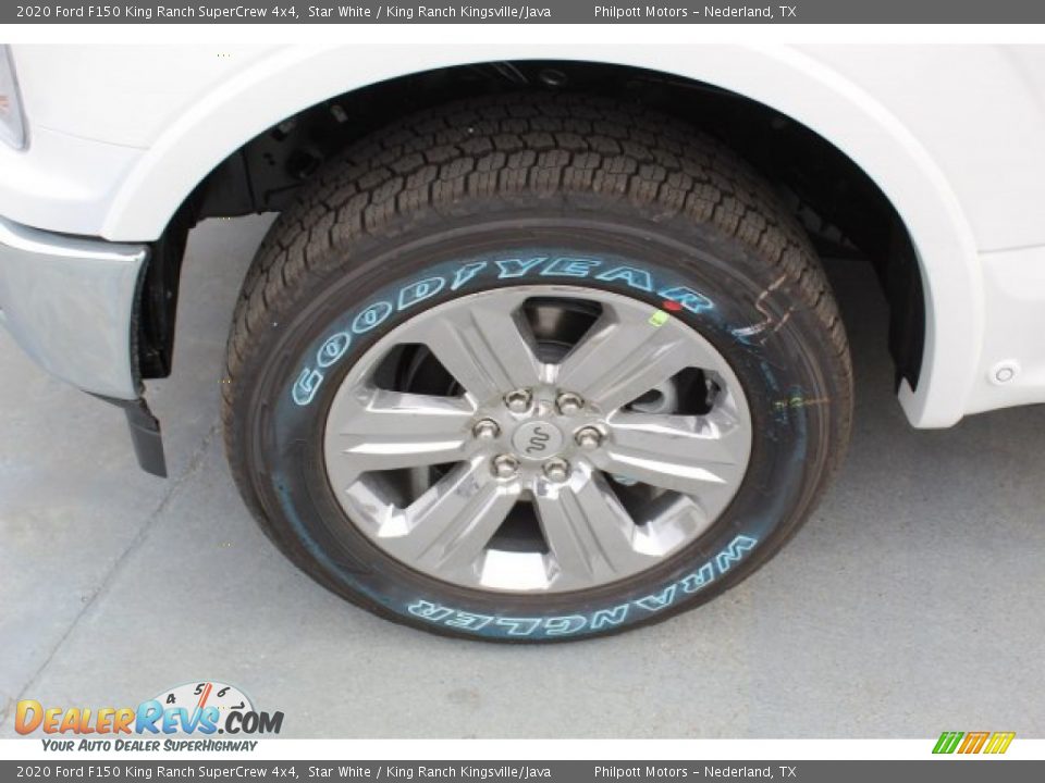 2020 Ford F150 King Ranch SuperCrew 4x4 Star White / King Ranch Kingsville/Java Photo #5