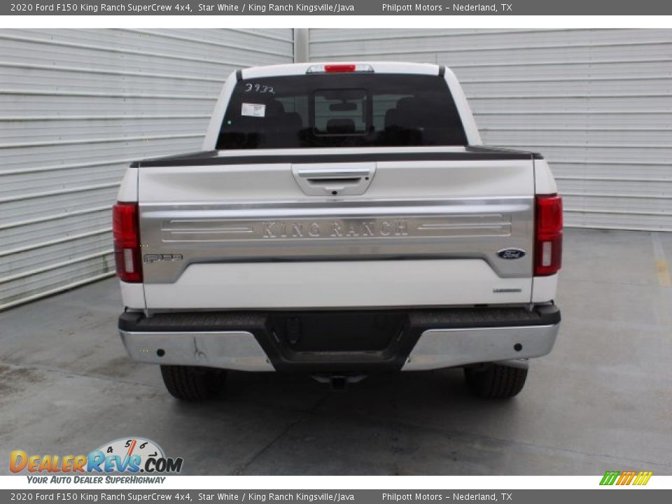 2020 Ford F150 King Ranch SuperCrew 4x4 Star White / King Ranch Kingsville/Java Photo #7